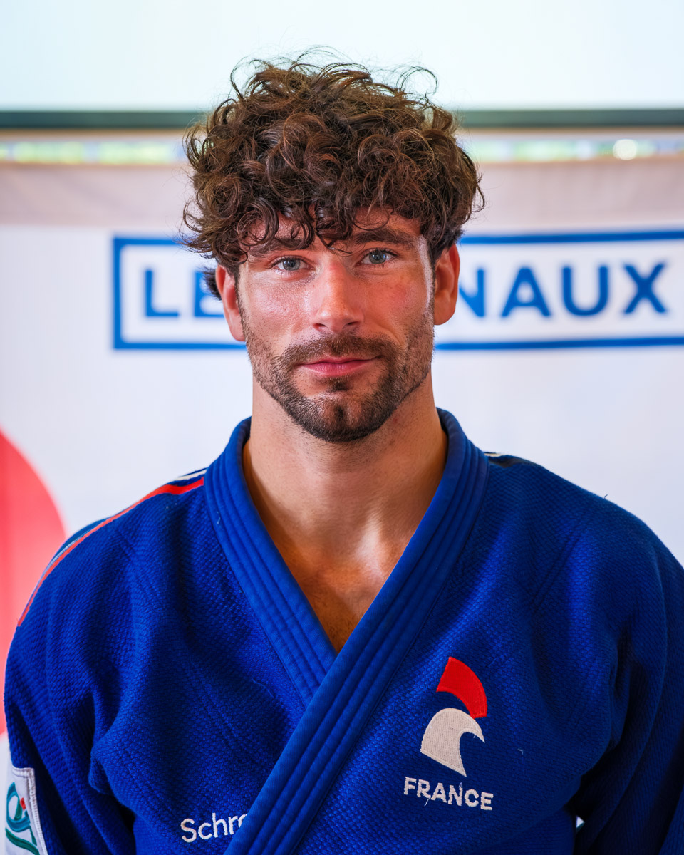 Portrait corporate d'un grand athlète français à Paris